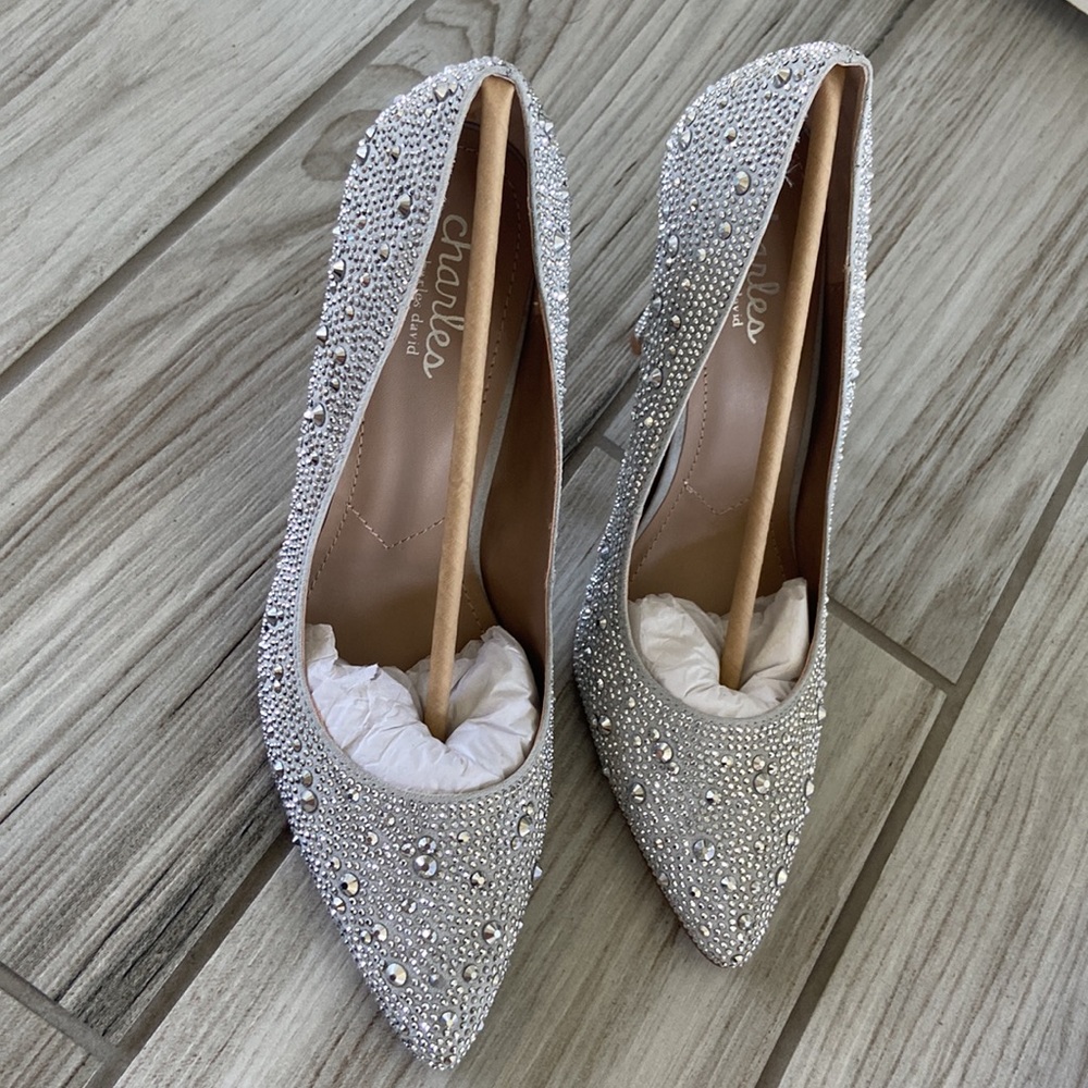 NWT Charles David embellished Pump